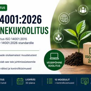 ISO 14001:2026 üleminekukoolitus